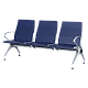 Visitor bench with 3 seats Carmen CR-1036-3 - blue