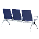 Visitor bench with 3 seats Carmen CR-1036-3 - blue