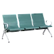 Visitor bench with 3 seats Carmen CR-1037-3 - green
