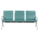 Visitor bench with 3 seats Carmen CR-1037-3 - green