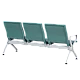 Visitor bench with 3 seats Carmen CR-1037-3 - green