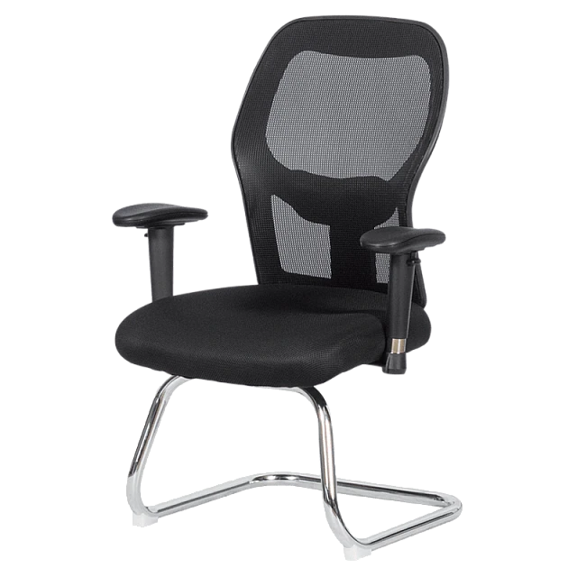 Visitor chair Carmen 7620 - black