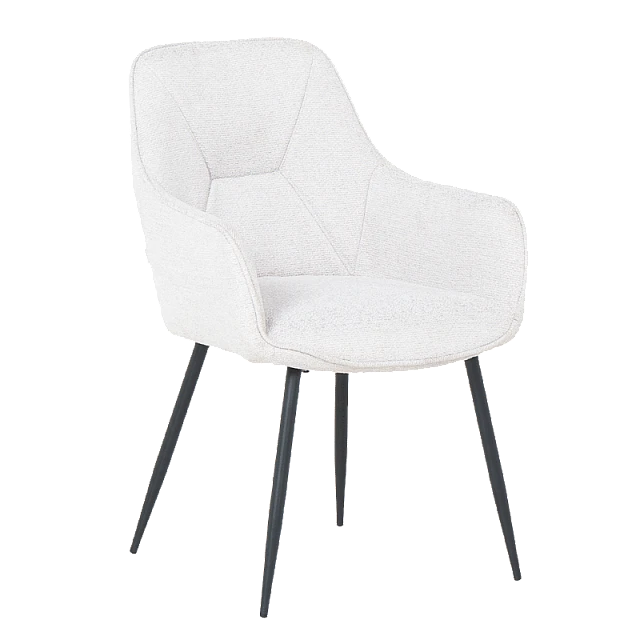 Dining chair BARNET - light gray SH