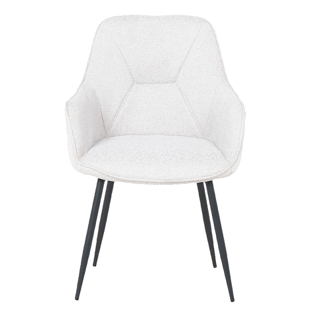 Dining chair BARNET - light gray SH