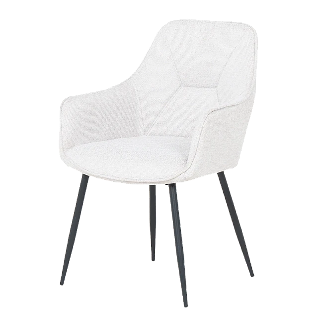 Dining chair BARNET - light gray SH