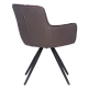Dining chair PENDLE - medium brown XV
