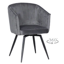 Dining chair VENICE - graphite