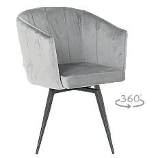 Dining chair VENICE - light gray