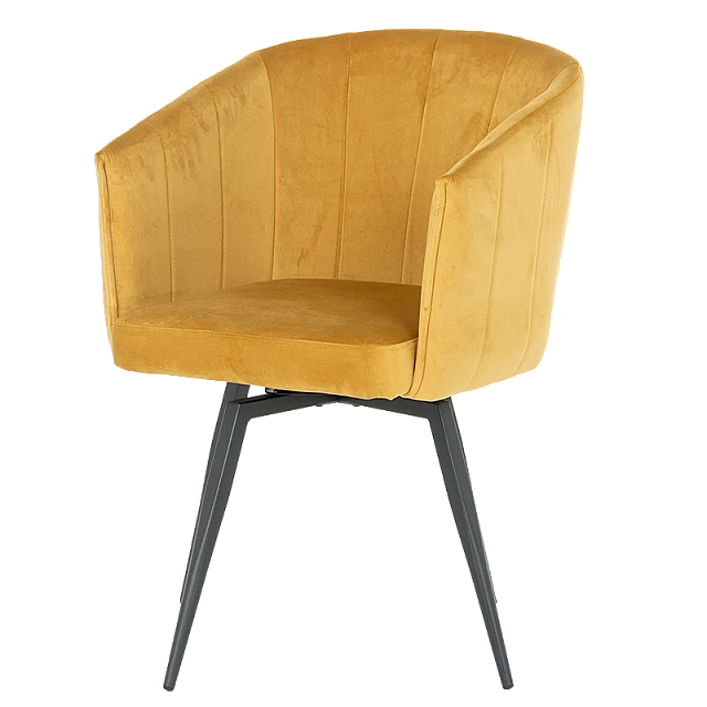 Dining chair VENICE - yellow