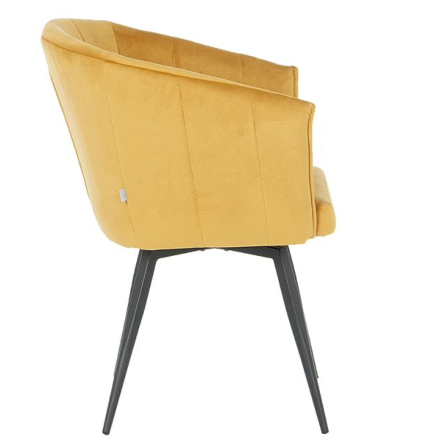 Dining chair VENICE - yellow