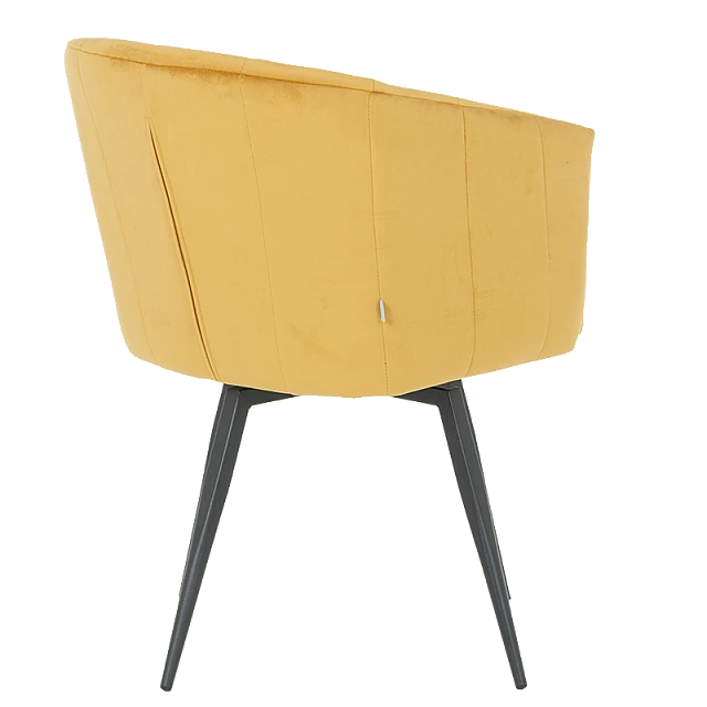 Dining chair VENICE - yellow