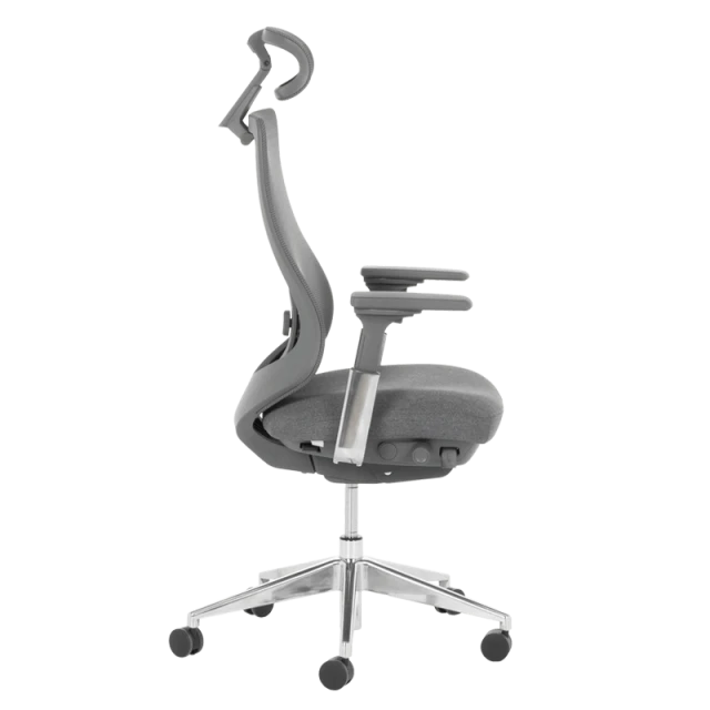 Ergonomic chair BADEN - gray