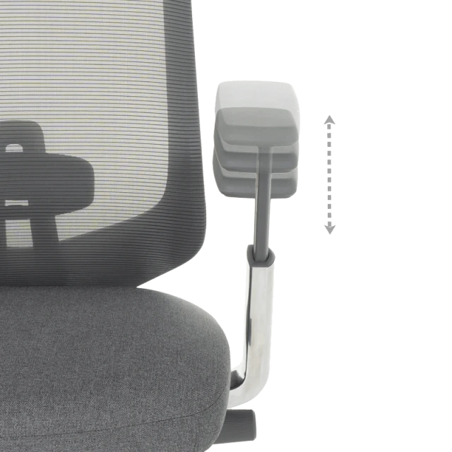 Ergonomic chair BADEN - gray