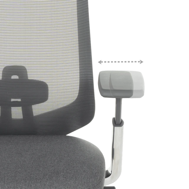 Ergonomic chair BADEN - gray