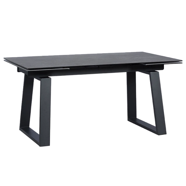 Extendable dining table MIELEC - gray