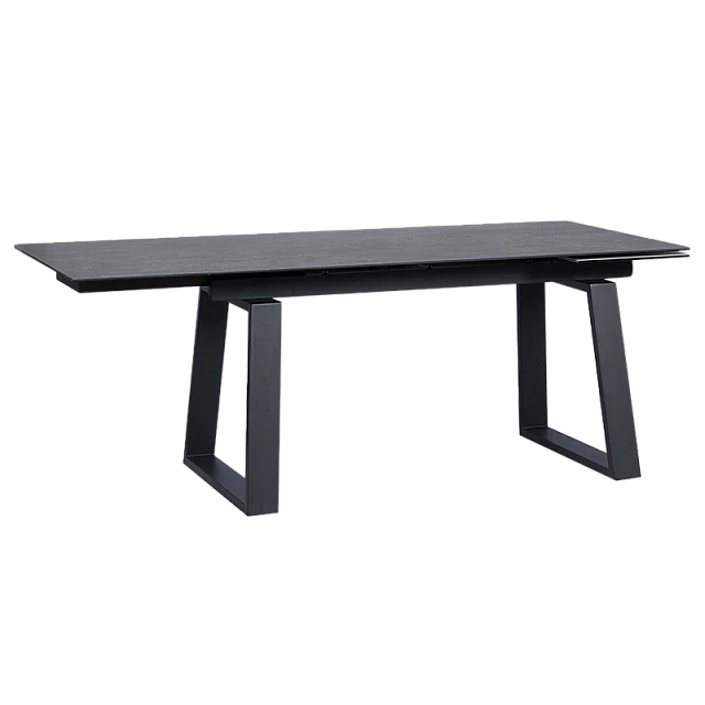 Extendable dining table MIELEC - gray
