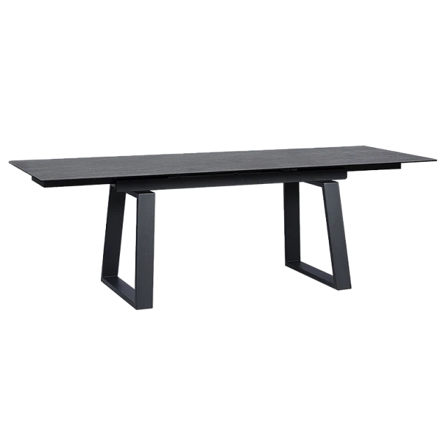 Extendable dining table MIELEC - gray