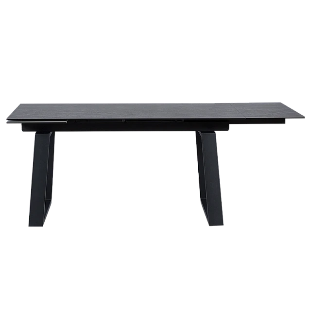 Extendable dining table MIELEC - gray