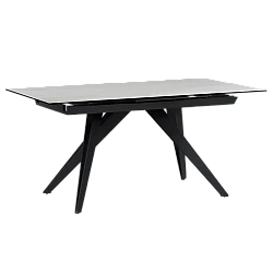 Extendable dining table KONIN - white