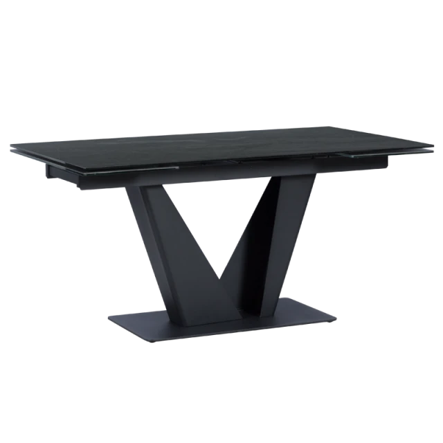 Extendable dining table BARDO - gray