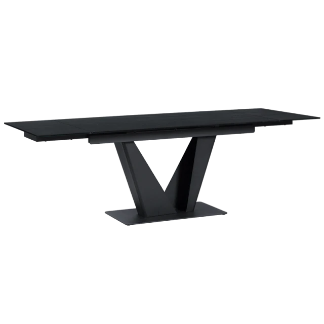 Extendable dining table BARDO - gray