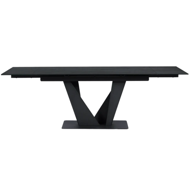 Extendable dining table BARDO - gray