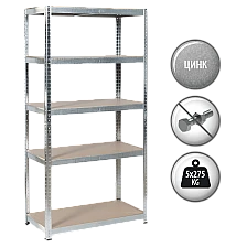 Μεταλλική βάση Carmen CR-1020 - 180x90x45 cm, έως 275 kg ανά ράφι - ψευδάργυρος