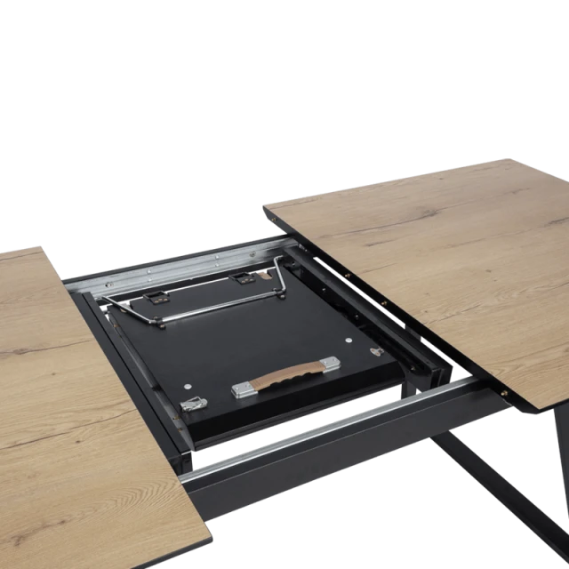 Extendable dining table NIAGARA - beech