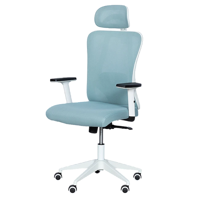 Ergonomic chair Carmen 7588 - light blue