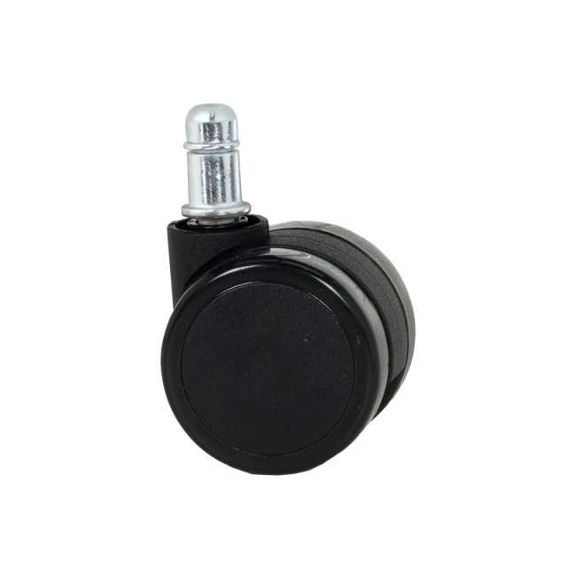 Set of wheels for visitor chair model 1702-1710 4 pcs. - black