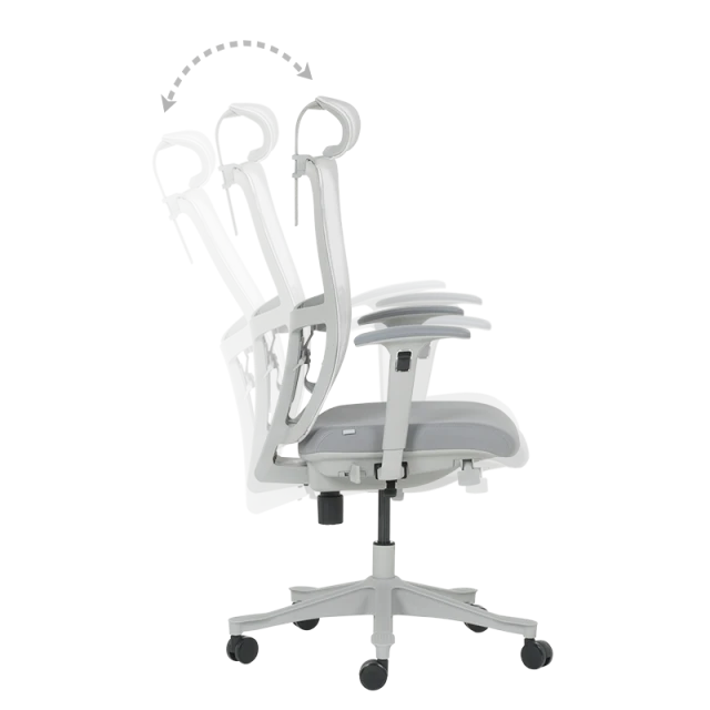 Ergonomic chair BREVES - gray