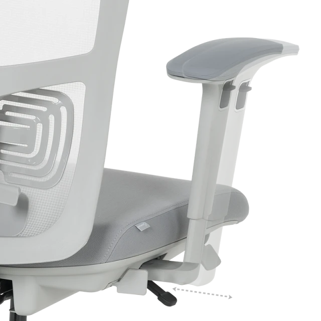 Ergonomic chair BREVES - gray