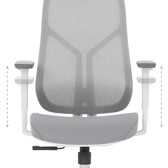 Ергономичен стол Carmen 7901 W - сив