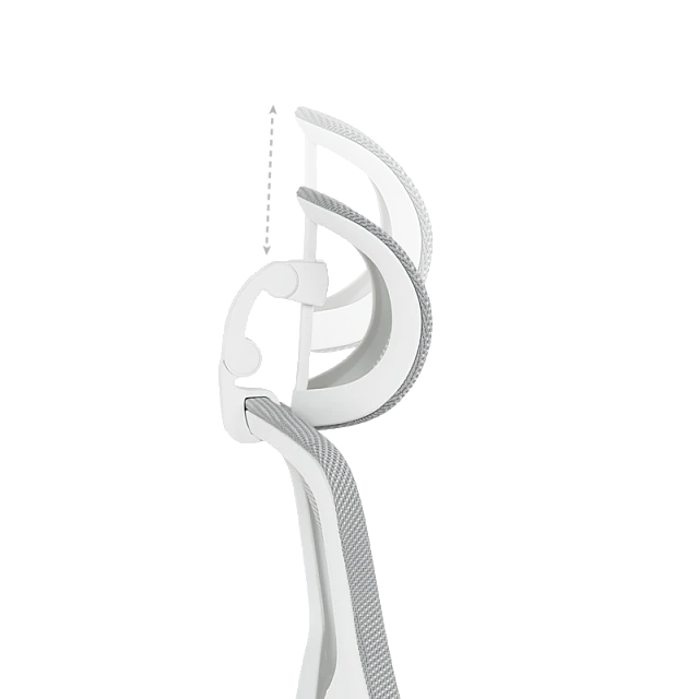 Ергономичен стол Carmen 7901 W - сив