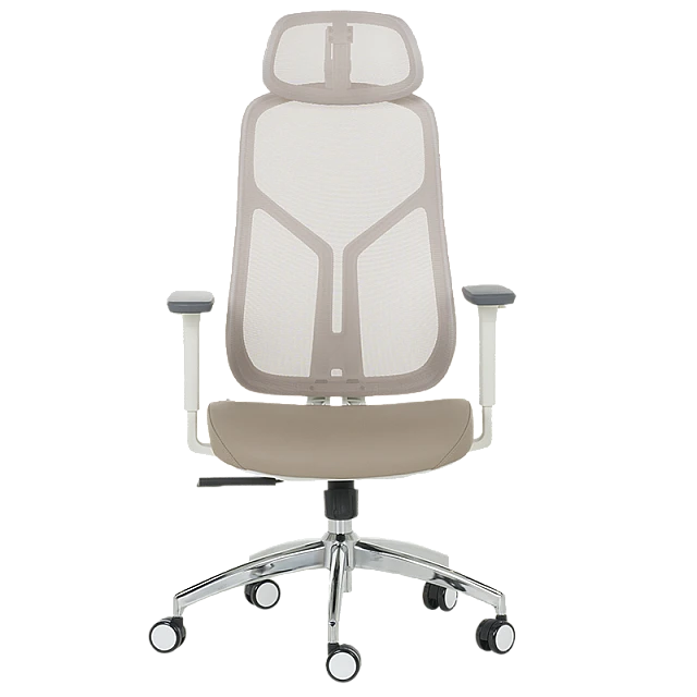 Ergonomic chair Carmen 7901 W eco-leather - coffee