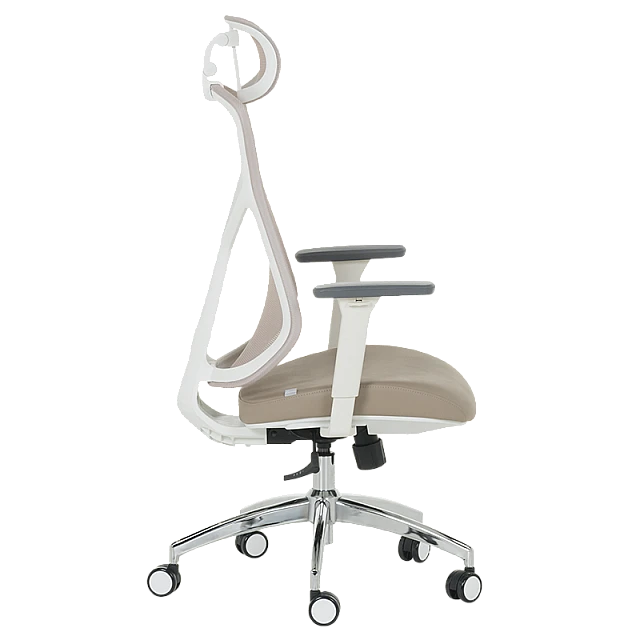 Ergonomic chair Carmen 7901 W eco-leather - coffee