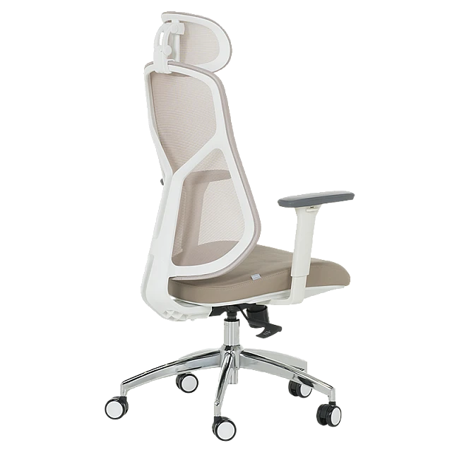 Ergonomic chair Carmen 7901 W eco-leather - coffee