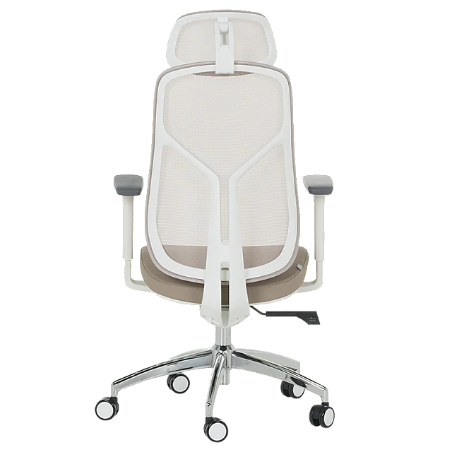 Ergonomic chair Carmen 7901 W eco-leather - coffee
