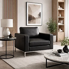 Armchair STEGE - black