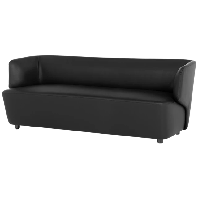 Sofa - three-seater TUNE - black