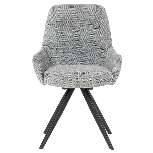 Трапезен стол ASCOT - сив B 90