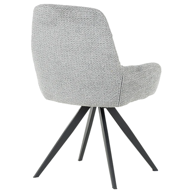 Трапезен стол ASCOT - сив B 90