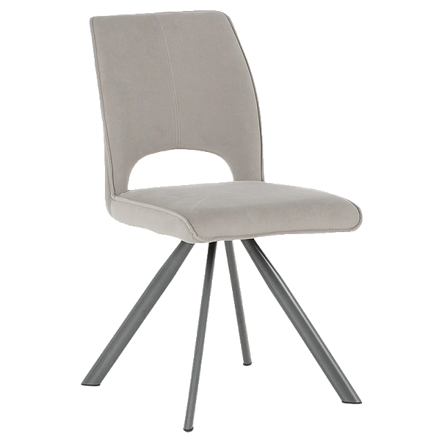 Dining chair CRAVEN 2 - light gray MJ 3