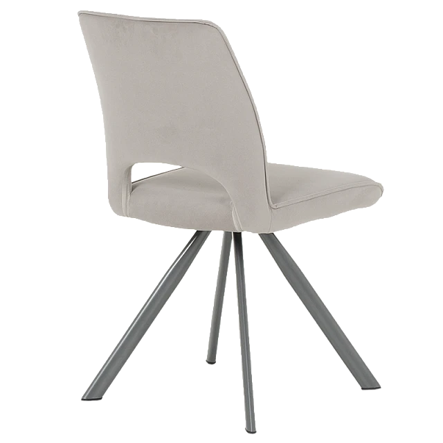 Dining chair CRAVEN 2 - light gray MJ 3