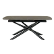 Extendable dining table BROK X - beige