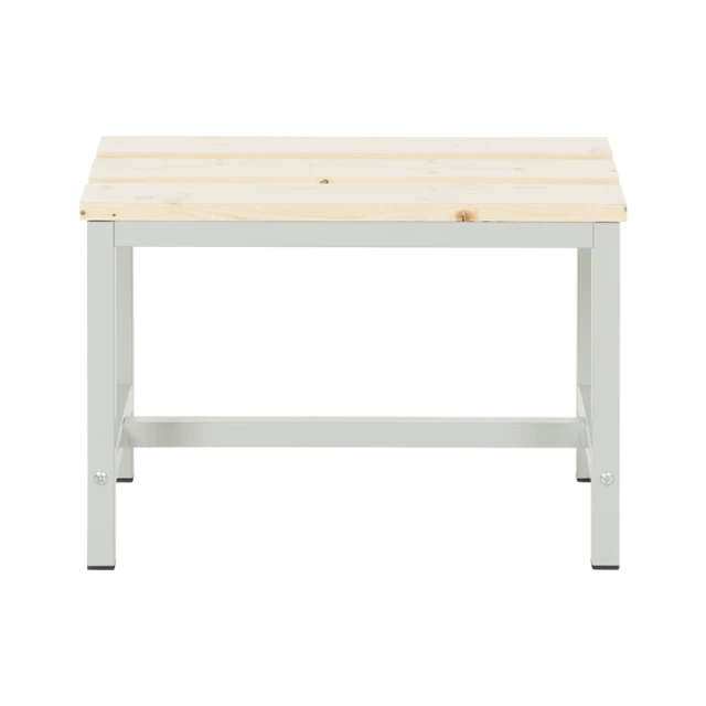 Dressing room bench Carmen CR-1050 J - 60 - gray