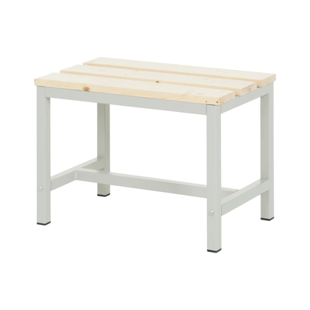 Dressing room bench Carmen CR-1050 J - 60 - gray