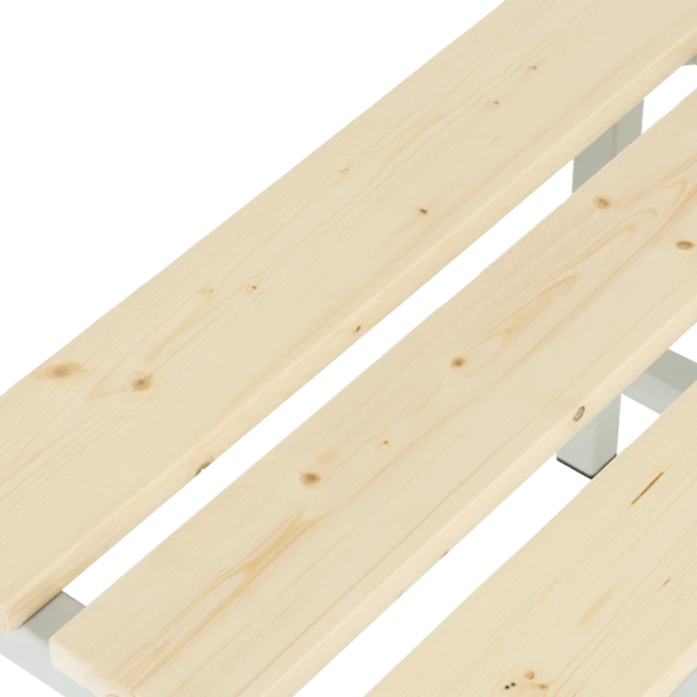 Dressing room bench Carmen CR-1050 J - 60 - gray