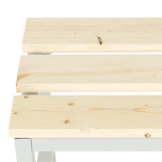 Dressing room bench Carmen CR-1050 J - 80 - gray