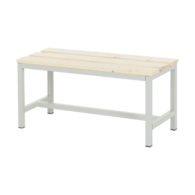 Dressing room bench Carmen CR-1050 J - 90 - gray